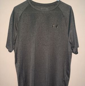 Dark grey under armour tech tee
